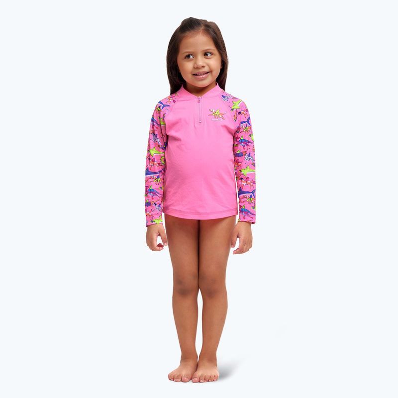 Longsleeve + majtki do pływania dziecięce Funkita Zippy Rashie & Brief learner lane 7