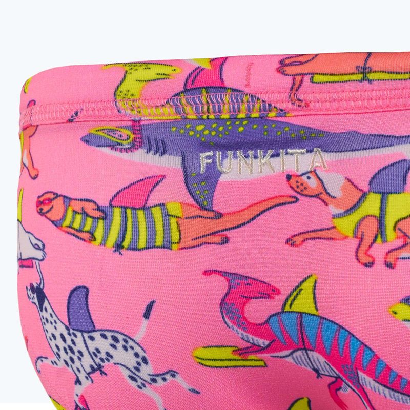 Longsleeve + majtki do pływania dziecięce Funkita Zippy Rashie & Brief learner lane 4