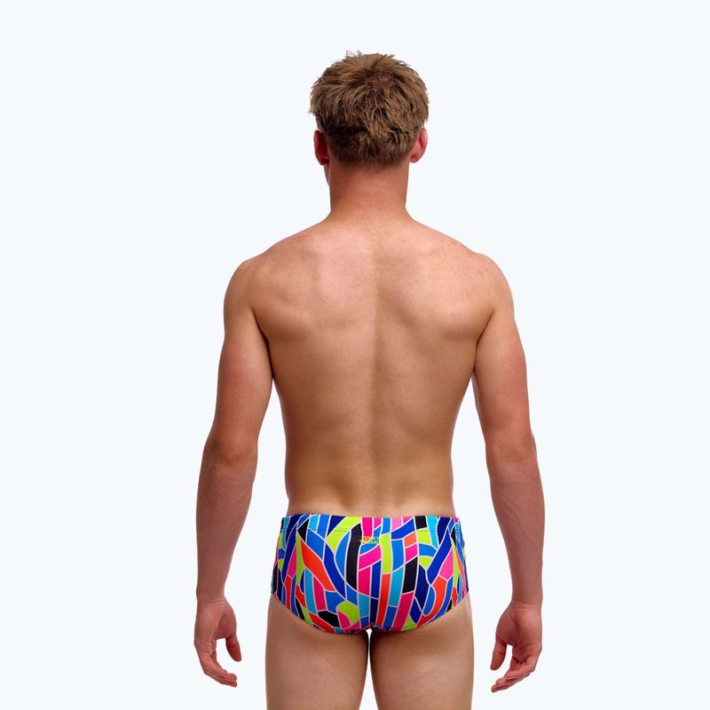 Bokserki pływackie dziecięce Funky Trunks Sidewinder Trunks fault lines 4