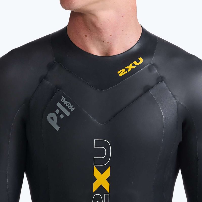 Pianka triathlonowa męska 2XU Propel:1 5 mm black/ambition 5