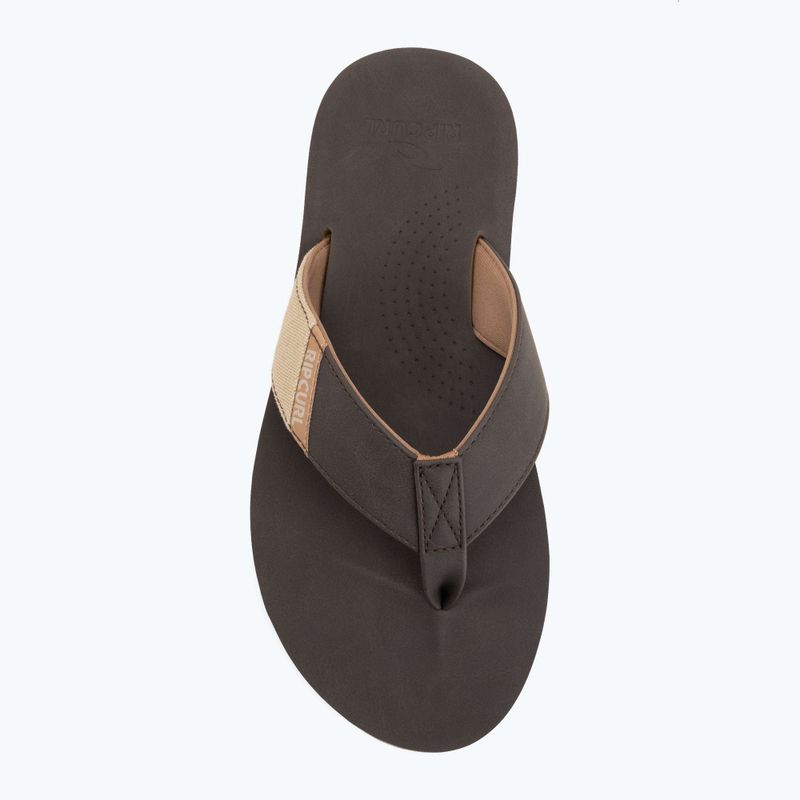 Japonki męskie Rip Curl Oxford Bloom brown 5