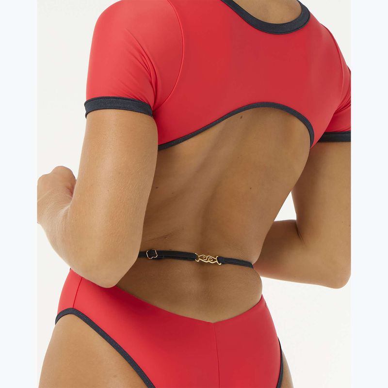 Strój kąpielowy jednoczęściowy damski Rip Curl Bomba Cheeky Surf Suit red 5