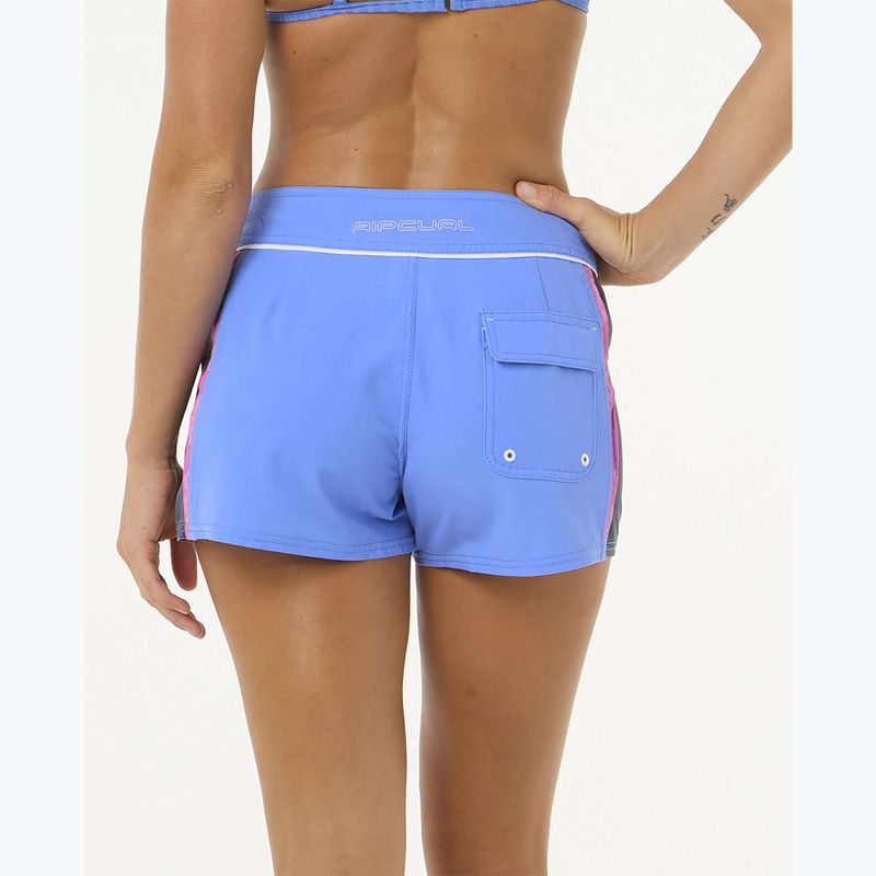 Szorty kąpielowe damskie Rip Curl Las Dalias Performance 3" blue 10