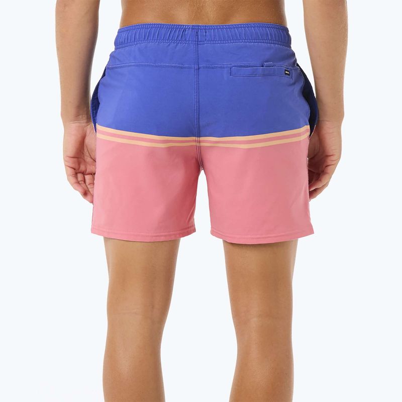 Szorty kąpielowe męskie Rip Curl Combine Volley wild berry 10
