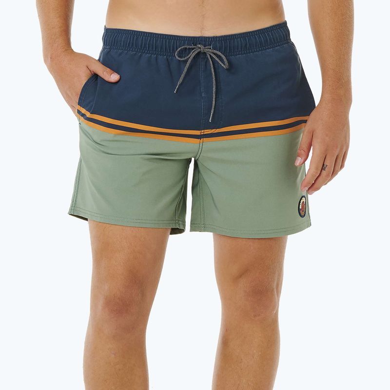 Szorty kąpielowe męskie Rip Curl Combine Volley moss 3