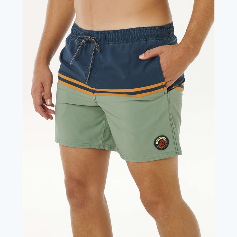 Szorty kąpielowe męskie Rip Curl Combine Volley moss 4