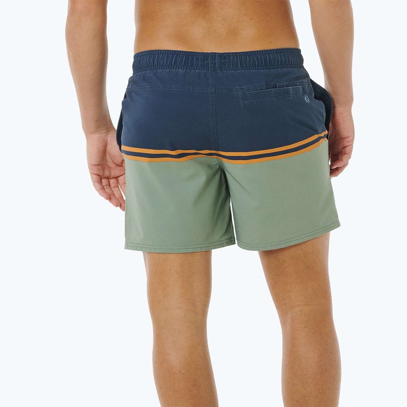 Szorty kąpielowe męskie Rip Curl Combine Volley moss 2