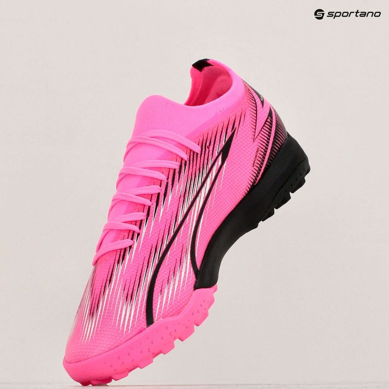 Buty piłkarskie PUMA Ultra Match TT poison pink/puma white/puma black 9