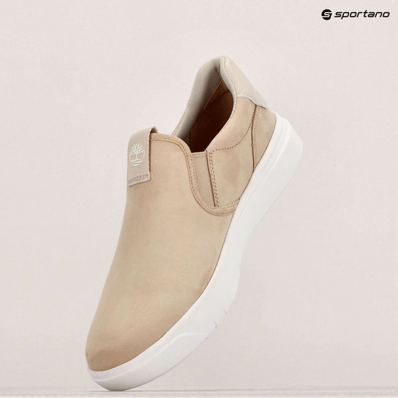 Buty męskie Timberland Seneca Bay Slip On light beige nubuk 9