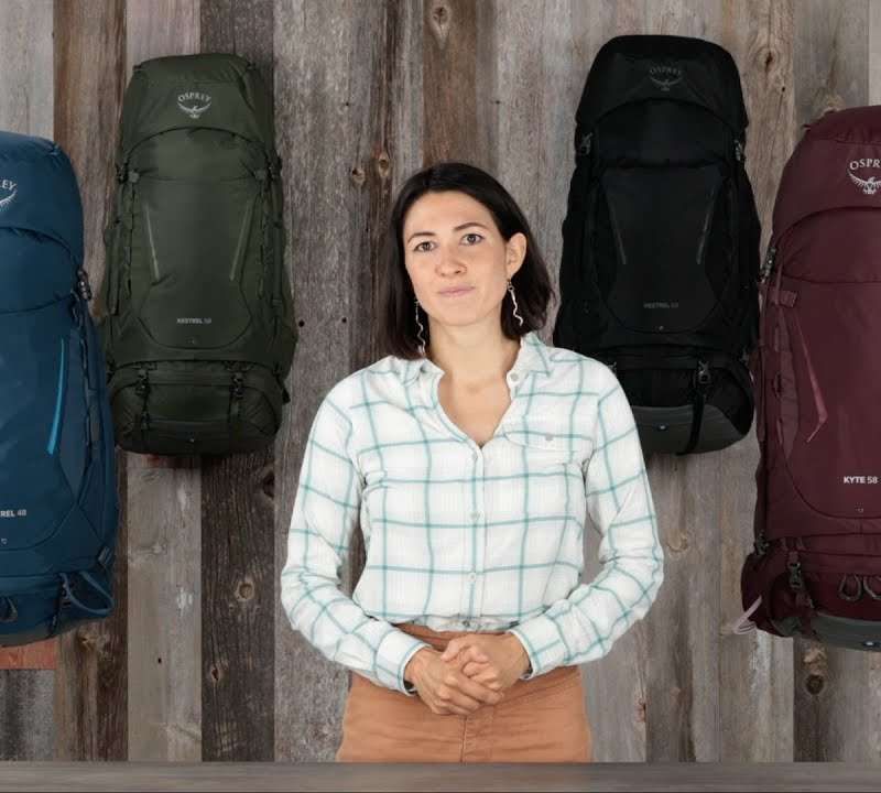 Plecak trekkingowy męski Osprey Kestrel 38 l black 8