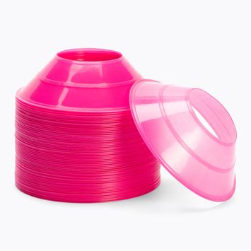 Wysepka treningowa Yakimasport Mini Cone 30 szt. pink