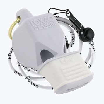 Gwizdek ze sznurkiem Fox 40 Classic CMG Safety white