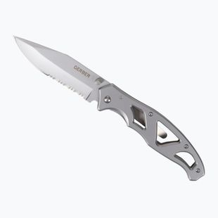 Nóż turystyczny Gerber Paraframe II Folder Serrated silver