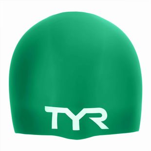 Czepek pływacki TYR Wrinkle Free Silicone green