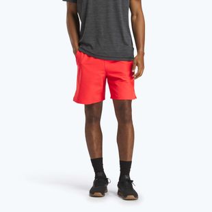 Spodenki treningowe męskie Reebok Athlete Strenght energy red