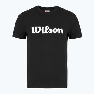 Koszulka tenisowa damska Wilson Team Graphic Script W black script