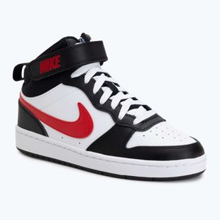 Buty Nike Court Borough Mid 2 white/white/black/university red