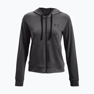 Bluza damska Under Armour Rival Terry FZ Hoodie jet gray/black