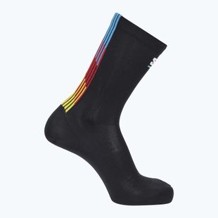 Skarpety Salomon Pulse Race Flag Crew black