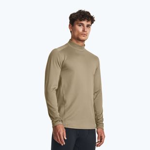 Longsleeve męski Under Armour Tactical Mock CGI Base federal tan/black