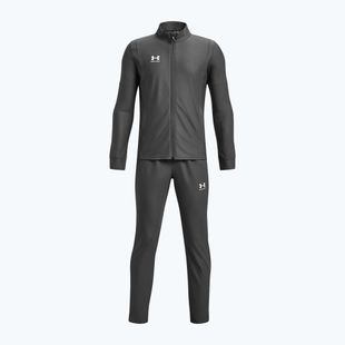Komplet piłkarski dziecięcy Under Armour Challenger Tracksuit castlerock/white