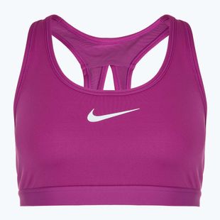 Biustonosz treningowy Nike Swoosh High Support hot fuchsia/white