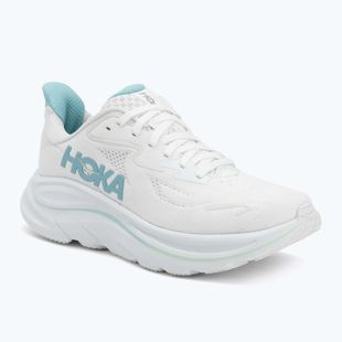Buty do biegania damskie HOKA Clifton 10 white/cielo blue