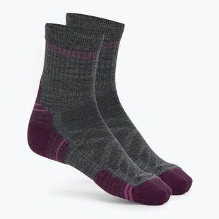 Skarpety damskie Samrtwool Hike Targeted Cushion Mid Crew medium gray