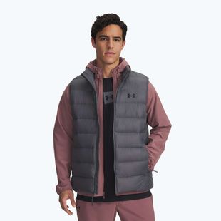 Bezrękawnik męski Under Armour Legend Down castlerock/black