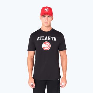 Koszulka męska New Era NOS NBA Regular Atlanta Hawks black