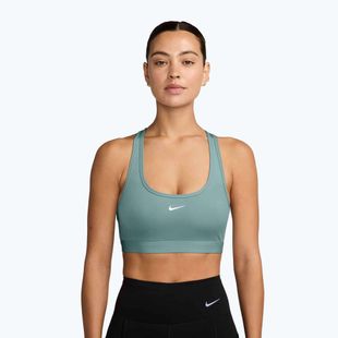 Biustonosz treningowy Nike Swoosh Light Support cannon/white