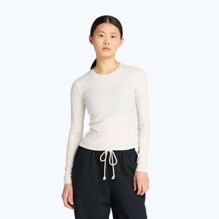 Longsleeve damski New Balance Micro-Rib white
