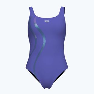 Strój pływacki jednoczęściowy damski arena Ginevra Wing Back violet