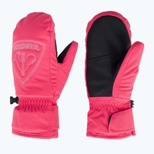 Rękawice narciarskie dziecięce Rossignol Jr Rooster M tea rose