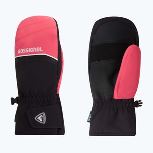 Rękawice narciarskie dziecięce Rossignol Tech Impr M tea rose