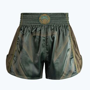 Spodenki treningowe Venum Stealth Muay Thai khaki/dark green
