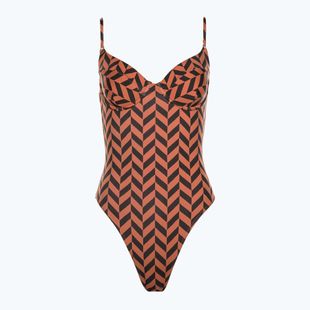 Strój kąpielowy jednoczęściowy damski Billabong Cross Step brick