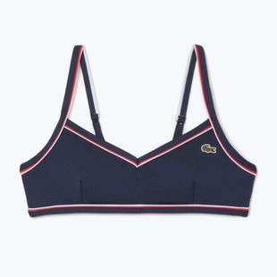 Góra od stroju kąpielowego Lacoste MF9993 navy blue/rill grenadine