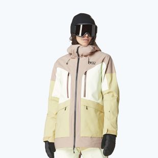 Kurtka narciarska damska Picture Haakon roebuck/lime/cream hemp