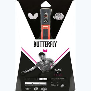 Rakietka do tenisa stołowego Butterfly Dang Qiu X3
