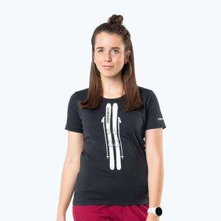 Koszulka damska DYNAFIT Graphic Co black out/ski
