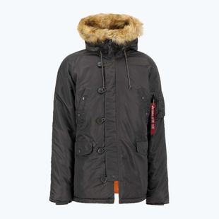 Kurtka męska Alpha Industries N-3B VF grey/black