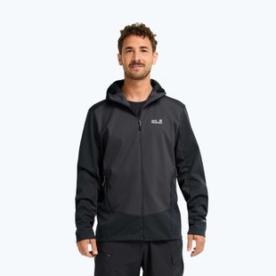 Kurtka softshell męska Jack Wolfskin Skyvail phantom