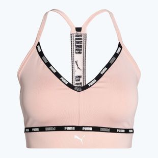 Biustonosz treningowy PUMA Low Impact Strong Strappy rose dust