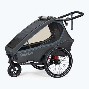 Przyczepka rowerowa Qeridoo KidGoo 1 dark navy/blue