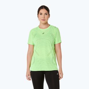 Koszulka do biegania damska ASICS Metarun Top illuminate green