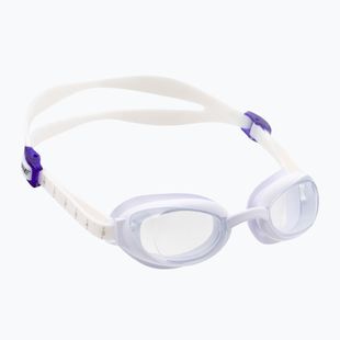 Okulary do pływania damskie Speedo Aquapure Female white/purple/clear