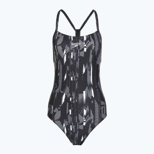 Strój pływacki jednoczęściowy damski Speedo Allover Rippleback black