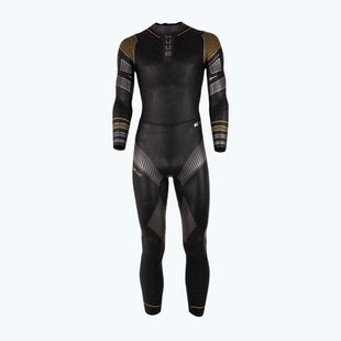 Pianka triathlonowa męska HUUB Pinnacle 5:3 mm silver/yellow