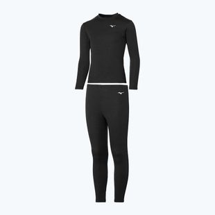 Komplet bielizny termoaktywnej dziecięcej Mizuno Mid Top&Bottom black
